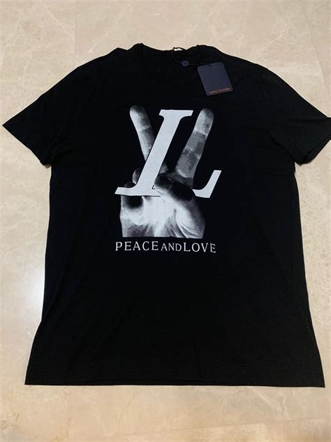 lv peace and love tee